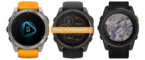 Porównanie Garmin Fenix 8 51 mm i Enduro 3